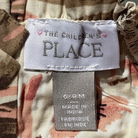 Childrens Place Dress 6 9 month Hawaii floral girls Summer Party - Picture 2 of 6